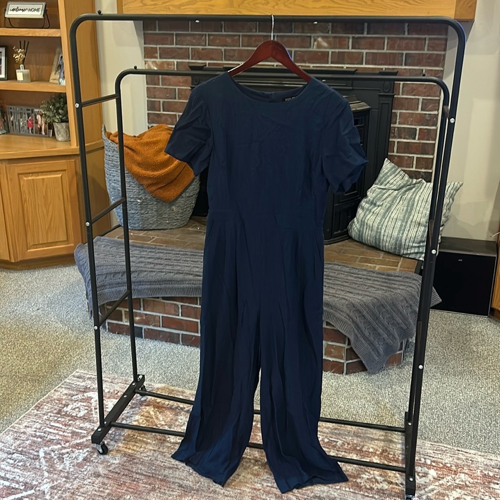 Linen jump suit